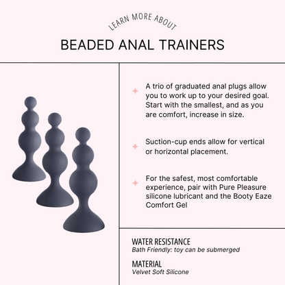 Silicone Trainers (Beaded)