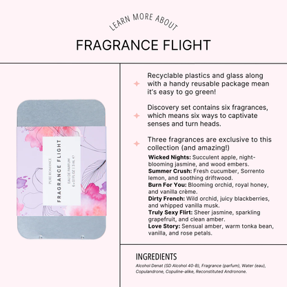 Fragrance Flight