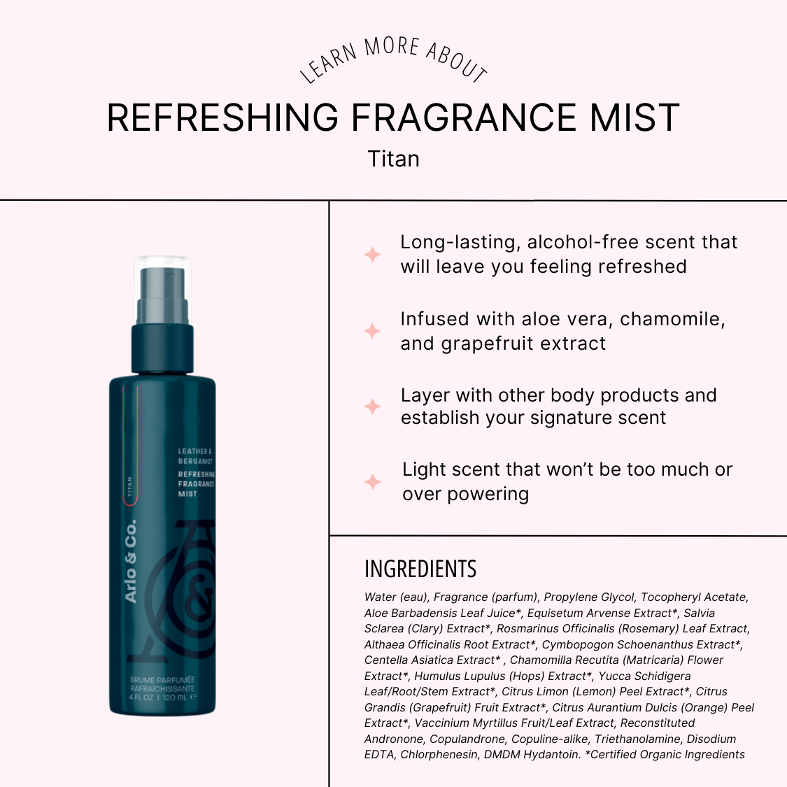 Refreshing Fragrance Mist