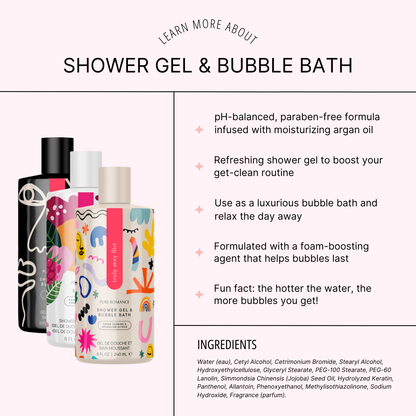 Shower Gel & Bubble Bath