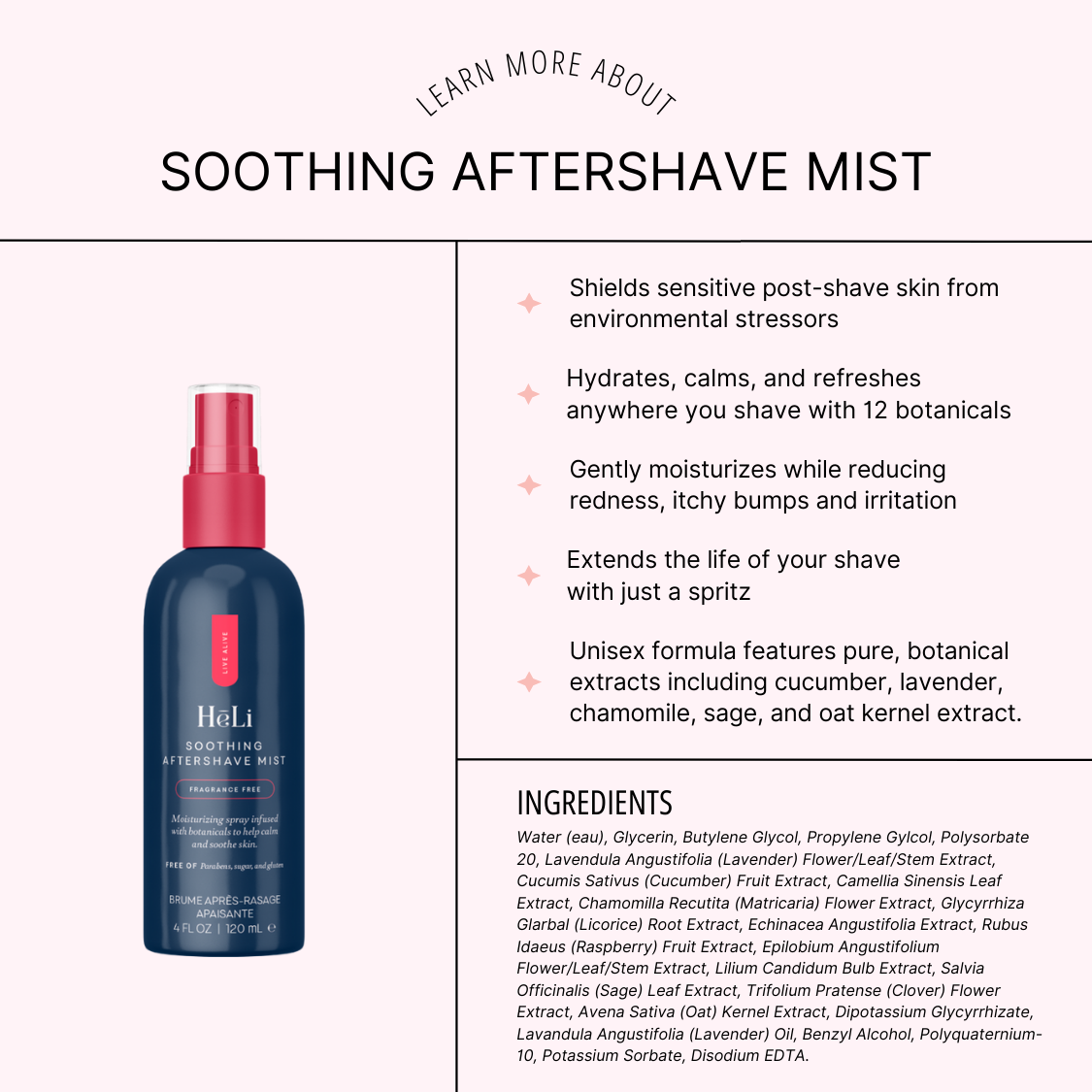 Soothing Aftershave Mist